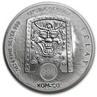 2024 South Korea Chiwoo Cheonwang Komsco 1 Oz  999 Silver Bu Coin In Capsule