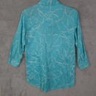 Lauren Ralph Lauren Button Up Shirt Dress Long Sleeve Top Crest Geometric Large