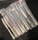 Buttercup Gorham New  Dinner Knives Set Of 7 Sterling Silver  9 1 8  Unused