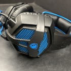 Sades Sa-807 Gaming Headset Black Blue Pc X Box Laptop Mic Muted Headphones