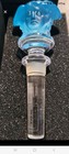 New Rosenthal Versace Aqua Medusa Head Crystal Wine Liquor Bottle Stopper   Box