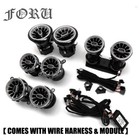 8pcs Ac Vent Ambient Light For Mercedes Benz E-class W213 2016-2023 64 Colors