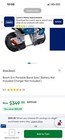 Bosch Gcb18v-5 18v Portable Band Saw 5 In Capacity  No Battery charger