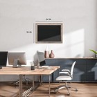 18x24 Magnetic Rustic Chalkboard Dry Erase Board For Office Home Classroom
