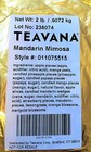 Teavana Mandarin Mimosa Herbal Tea By Teavana  2 Pound Bag   damaged  