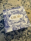 Dior Porcelain Coffee Mug Floral White blue Gold Handle Made In France 10 1oz