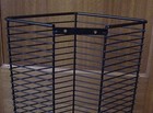 Vintage Metal Wire Wall Mount  Cd   Dvd Media Storage  Rack  Or Tower Holds 60