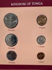 Franklin Mint Coins Of All Nations Set - Tonga 6 Coins