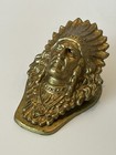 Judd Native American Indian Chief  Desktop Or Wall Clip  Cast Iron  5251