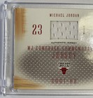 2001-02 Upper Deck Michael Jordan Mj Comeback Jersey Game Worn  069 100