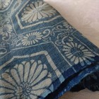 Vintage Japanese Indigo Cotton Fabric Cut 33x140 No964 Type Dye Shibori
