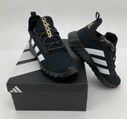 Kid s Size - Adidas Kaptir 3s K Shoes Core Black metallic Gold white - Ji4108