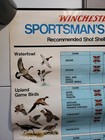 Vintage Winchester Sportsman s Game Guide Gun Store Display Advertising Poster