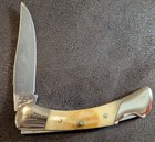 Parker Imai K74 Single Blade Lockback Mini Folding Hunter Knife Second Cut Stag