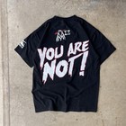 Wwe Authentic Men Black The Miz You Are Not Awesome T-shirt - Size Medium