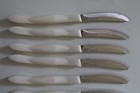 Lot Of 14 Cutco 1759 Serrated Steak Knives Pearl White Handle