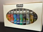 Pebeo Vitrea 160   set Of 10  Assorted Glass Paint Outliners 20 Ml Tubes - New