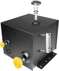 7-gallon Hydraulic Fluid Reservoir Tank 14 Gauge Steel Oil Tank For Machinery