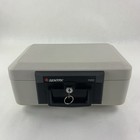 Sentry 1100 Portable Fire Safe Security Box Chest Lockbox W   1 Key