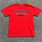 Champion T-shirt Youth Yxl Red Hanover College Panthers Graphic Short Sleeve Tee