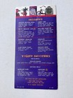     Vintage 1995 Chilis Restaurant Menu