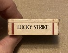 Vintage 1960   s Lucky Strike Cigarettes Handheld Pocket Tin Ashtray