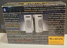 Midiland Mli-691pa Powered Speaker System 120v 14 Watts Built-in Amp -complete