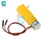 Dc 3-6v Tt Motor Dual Axis Gear Motor 1 48 Motor Diy Smart Robot Car For Arduino