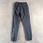 Columbia Kids Jogger Sweatpants Gray Size L Elastic Waist Pockets Zipper
