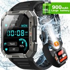     military Smart Watch For Men call Receive dial rugged Tactical Fitness Tracker