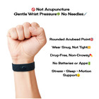 Anxiety Bracelet   acupressure For Stress  Sleep  Mood - Waterproof - Slip On Fit