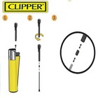 Genuine Clipper Lighter Flints  Black  1 Pack Of 9 Flints  Usa Shipper
