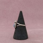 Navajo Sterling Silver Vintage Turquoise Feather Ring Size 6 75