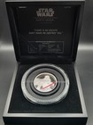 2017  5 Niue 2 Oz Silver Star Wars Darth Vader Ultra High Relief W coa   1020