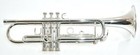 Yamaha Ytr-2335s Bb Trumpet Silver Student Model Maintained W  Case  Mouthpiece