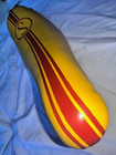 Nos Original 70 s Schwinn Stingray Yellow red Junior Banana Seat Saddle 15 