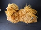 Vtg Animal Alley 12  Pomeranian Dog Puppy Realistic Brown Plush Stuffed