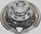 4pcs Set For 2005-2020 Ford F350 Truck 17  Stainless Dual Wheel Simulators
