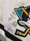 1997-98 Anaheim Mighty Ducks Authentic Center Ice 48 Nwt Signed Jersey Hockey