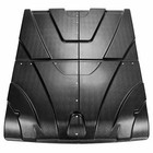 For Polaris Ranger Crew Xp 1000 900 2015-2025 Crew 570 Top Hard Roof Utv Black