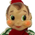 Vintage 1960s Dream Doll Elf Pixie Bust Japan Striped Suit Christmas Decor 8 