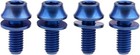 Aerospace Grade Titanium Bicycle Bottle Cage Bolts - Ultra Lightweight 4 Pack