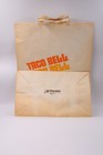 70 s  80 s Orange   Yellow Vintage Taco Bell Carry Out Bag Ultra Rare  20  X 13 