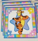 Lot 10 Disney Winnie The Pooh Wall Stickers Decals 12 x12  Eeyore Piglet Tigger