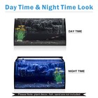 Hygger Horizon 8 Gallon Led Glass Aquarium Kit 7w Filter Pump 18w Led Curved 3d