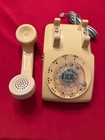 Vintage Bell System Rotary Phone By Western Electric Beige