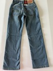 Levi   s 514 Boys Jeans Size 8 Regular Straight Flex Stretch Adjustable Waist Blue