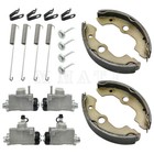 Front Brake Wheel Cylinders W shoes For Honda Fourtrax Trx350 Trx350d 1986-1989