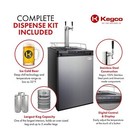 Kegco Kegerator  Dual Tap  Stainless Steel
