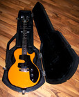 Gibson Les Paul Challenger Electric Guitar Rare Orange W  Chainsaw Hard Case